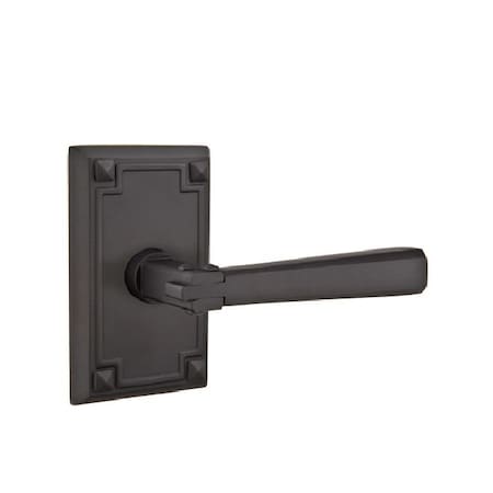 Emtek Flat Black Passage 5105ACUS19RH 5105ACUS19RH